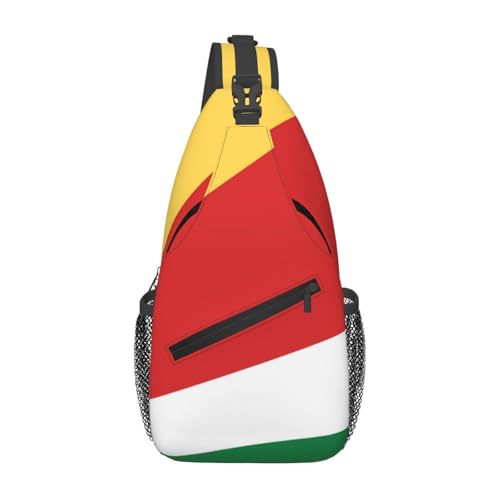 Umhängetasche mit Flagge der Seychellen, langlebig, großes Fassungsvermögen, leicht und atmungsaktiv, geeignet für verschiedene Veranstaltungsorte im Freien von BOAIHH