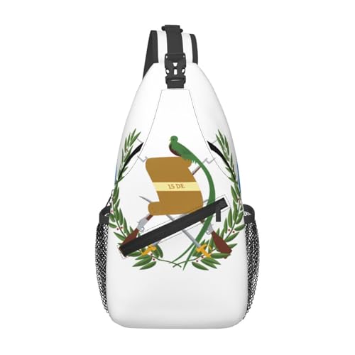 Umhängetasche mit Flagge von Guatemala, langlebig, großes Fassungsvermögen, leicht und atmungsaktiv, geeignet für verschiedene Veranstaltungsorte im Freien von BOAIHH