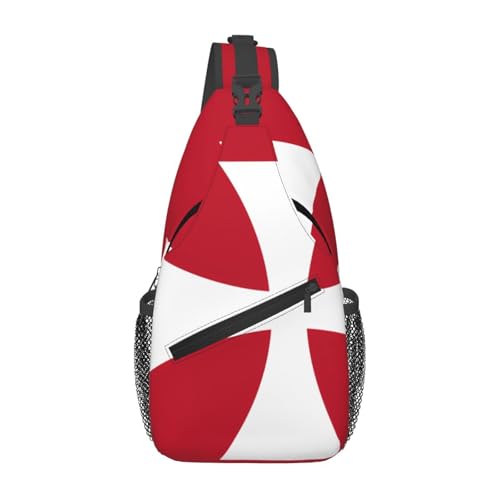 Umhängetasche mit Flagge von Wallis und Futuna-Inseln, langlebig, großes Fassungsvermögen, leicht und atmungsaktiv, geeignet für verschiedene Veranstaltungsorte im Freien von BOAIHH