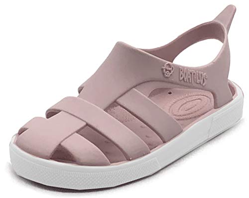 BOATILUS BIOTY MEER- UND STRANDSANDALEN FÜR KINDER ROSE11-WEISS TG.24/25 von BOATILUS smelly welly