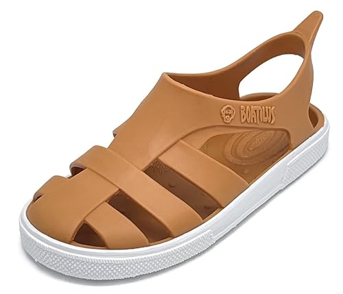BOATILUS BIOTY Meer- UND Strandsandalen FÜR Kinder BIOTY KÜRBIS TG.34/35 von BOATILUS smelly welly