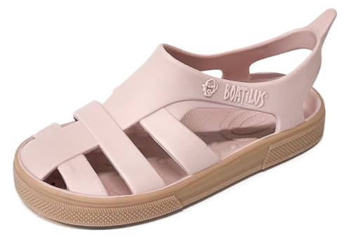 BOATILUS BIOTY Meer- UND Strandsandalen FÜR Kinder BIOTY Rose/BEIGE TG.30/31 von BOATILUS smelly welly