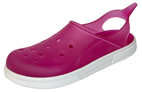 BOATILUS CLOGGY MEER- UND STRANDSANDALEN FÜR KINDER CLOGGY NEON FUCHSIE TG.26/27 von BOATILUS smelly welly