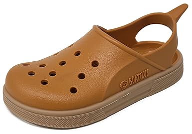 BOATILUS Cloggy Meer- UND Strandsandalen FÜR Kinder Cloggy KÜRBIS/BEIGE TG.28/29 von BOATILUS smelly welly