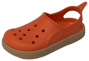 BOATILUS Cloggy Meer- UND Strandsandalen FÜR Kinder Cloggy Koralle/BEIGE TG.24/25 von BOATILUS smelly welly