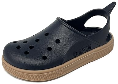 BOATILUS Cloggy Meer- UND Strandsandalen FÜR Kinder Cloggy Navy/BEIGE TG.26/27 von BOATILUS smelly welly
