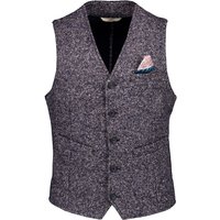 BOB Herren Weste schwarz Jersey von BOB