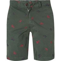 BOB Herren Bermudashorts grün Baumwolle von BOB