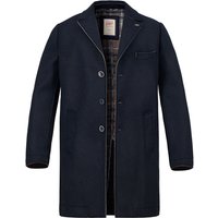 BOB Herren Mantel blau unifarben von BOB