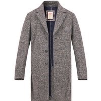 BOB Herren Mantel grau Wolle von BOB