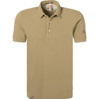 BOB Herren Polo-Shirt braun Baumwoll-Piqué von BOB