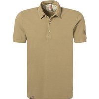 BOB Herren Polo-Shirt braun Baumwoll-Piqué von BOB