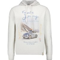 BOB Herren Pullover grau unifarben von BOB