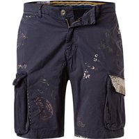 BOB Herren Cargoshorts blau Baumwolle von BOB