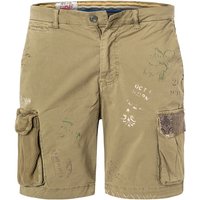 BOB Herren Cargoshorts grün Baumwolle von BOB