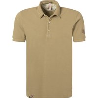 BOB Herren Polo-Shirt braun Baumwoll-Piqué von BOB