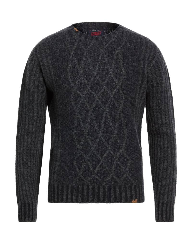 BOB Pullover Herren Braungrau von BOB