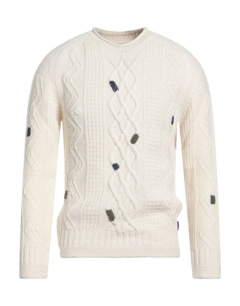 BOB Pullover Herren Cremeweiß von BOB