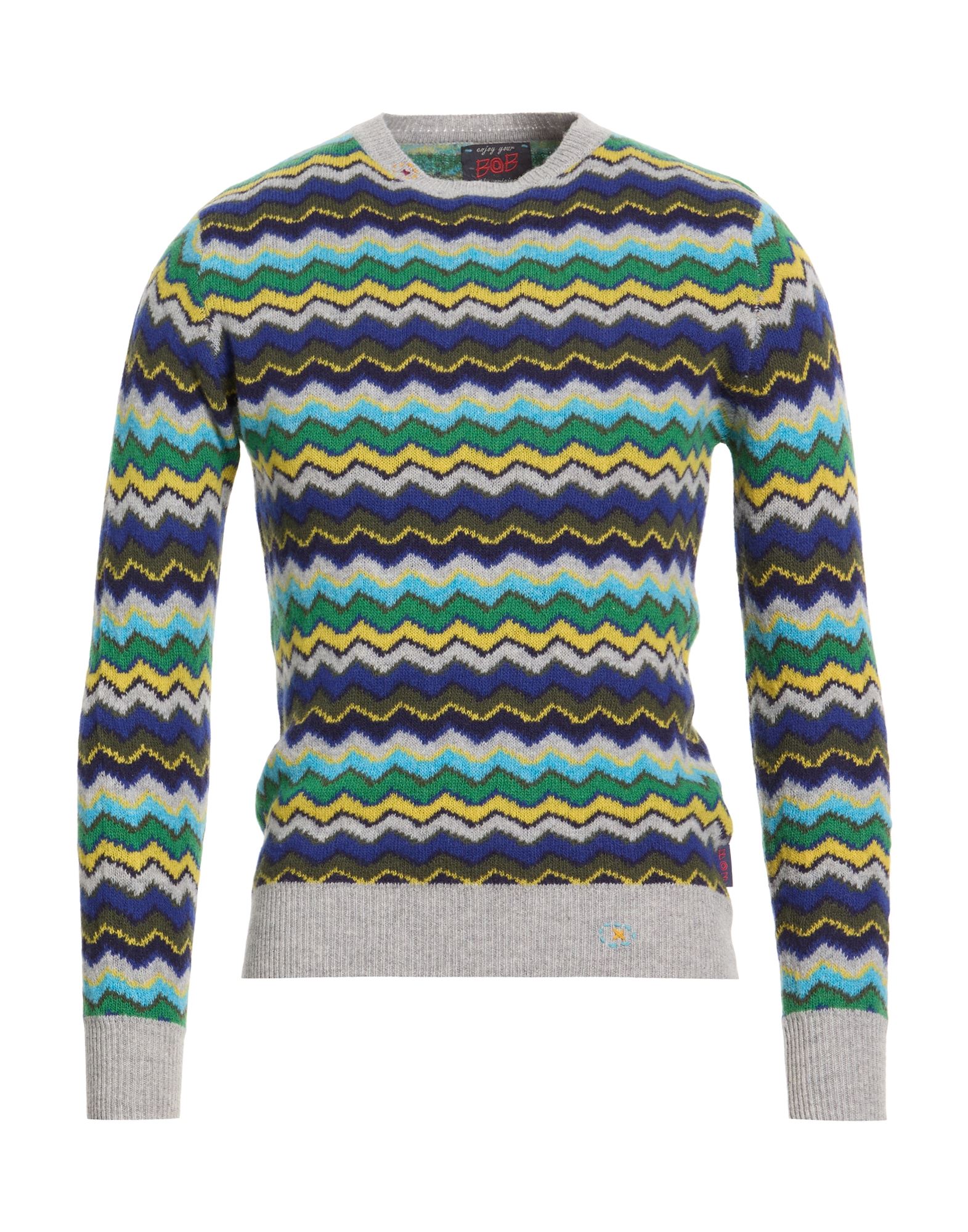 BOB Pullover Herren Hellgrau von BOB