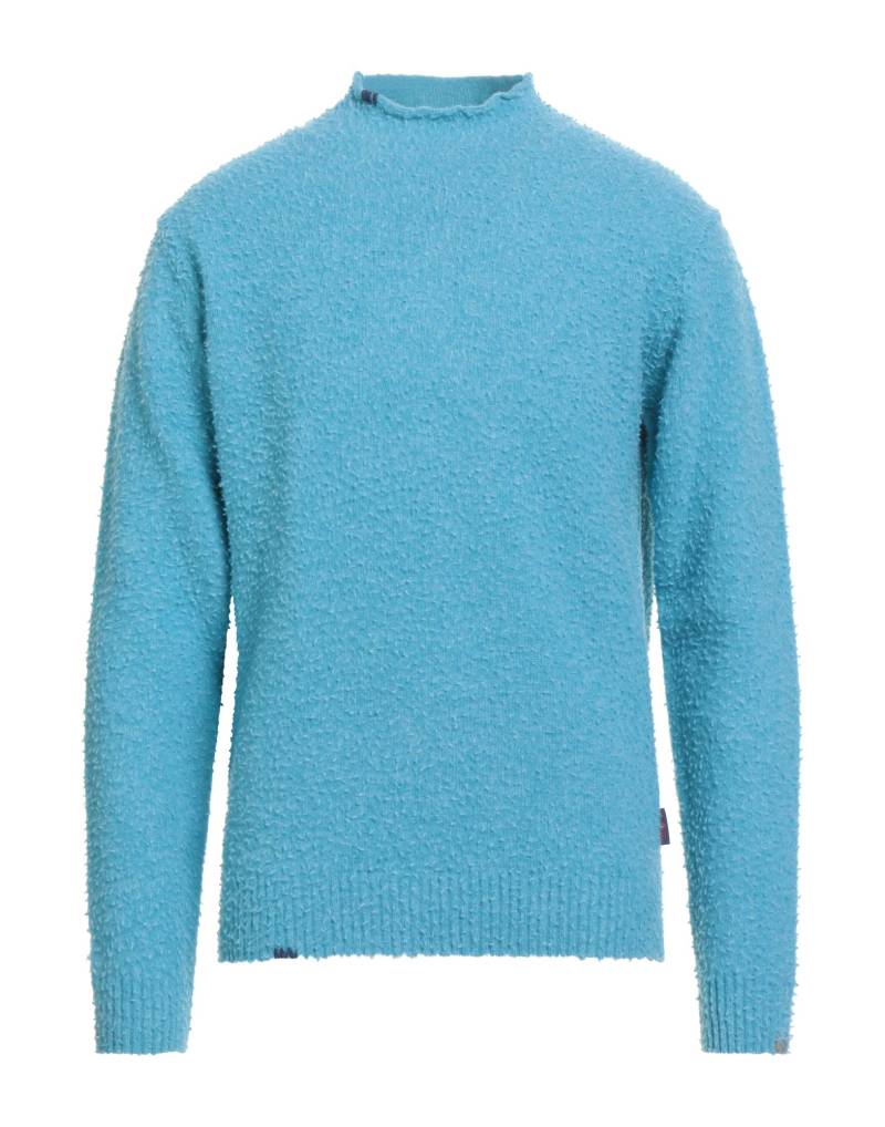 BOB Rollkragenpullover Herren Azurblau von BOB