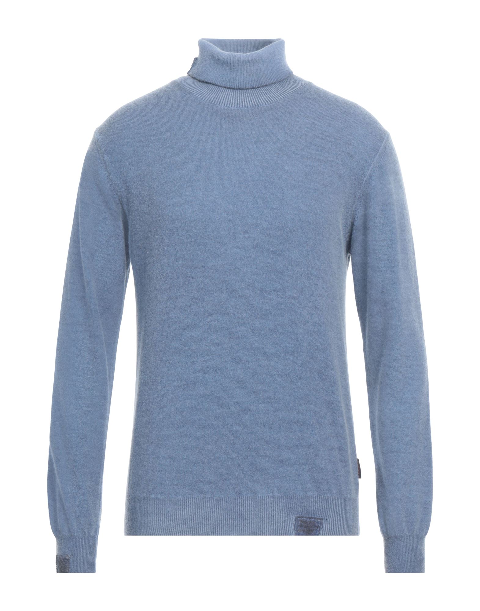 BOB Rollkragenpullover Herren Taubenblau von BOB