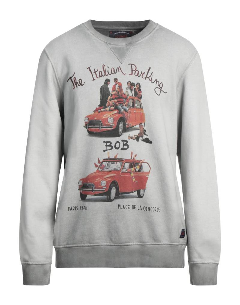 BOB Sweatshirt Herren Hellgrau von BOB