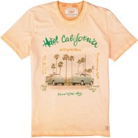BOB Herren T-Shirt orange Baumwolle von BOB