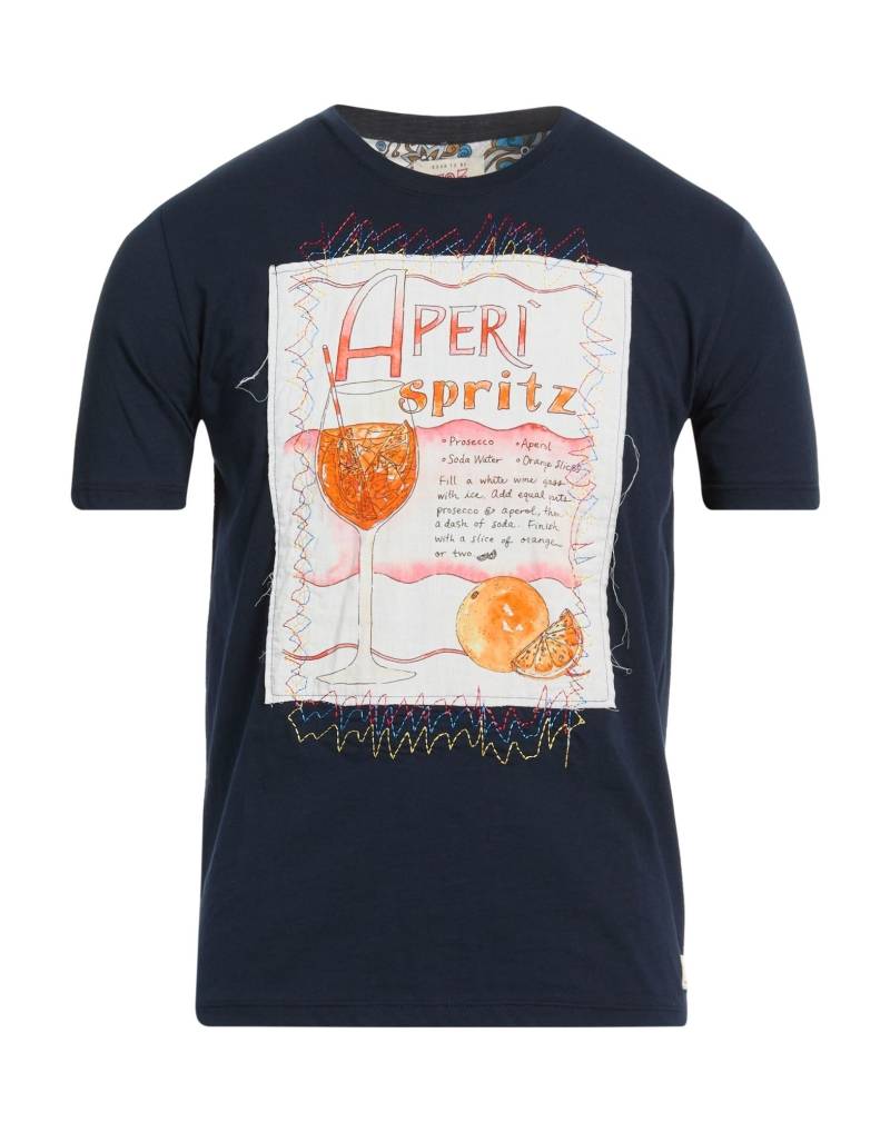 BOB T-shirts Herren Nachtblau von BOB