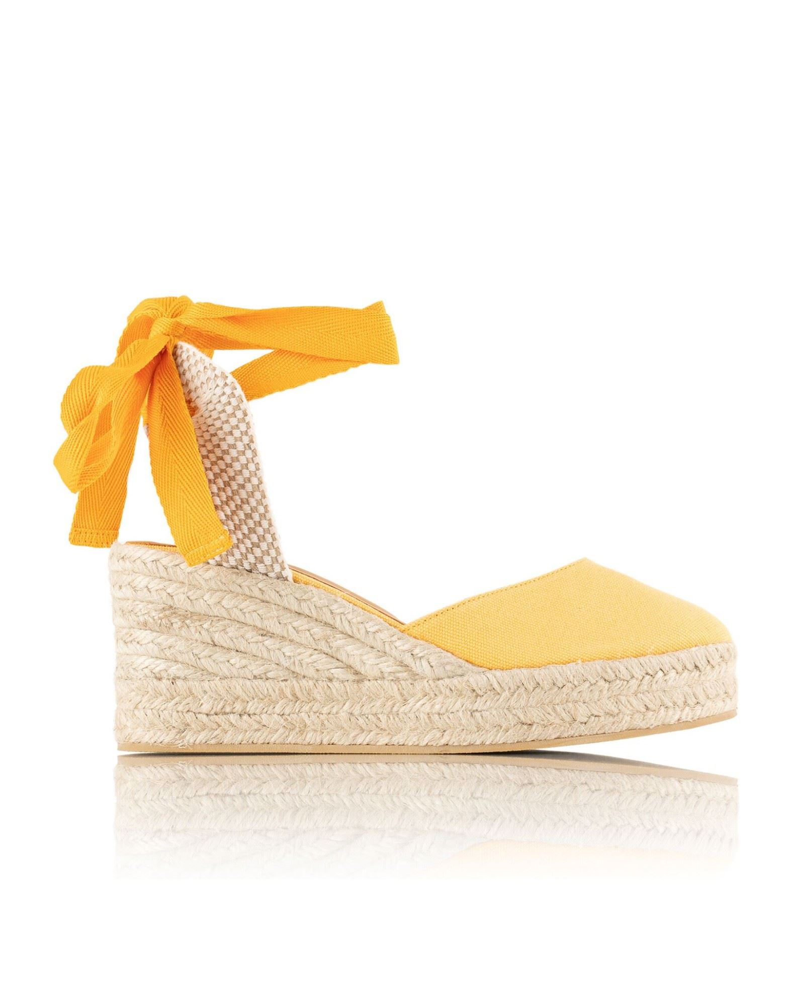 BOBBIES Espadrilles Damen Gelb von BOBBIES