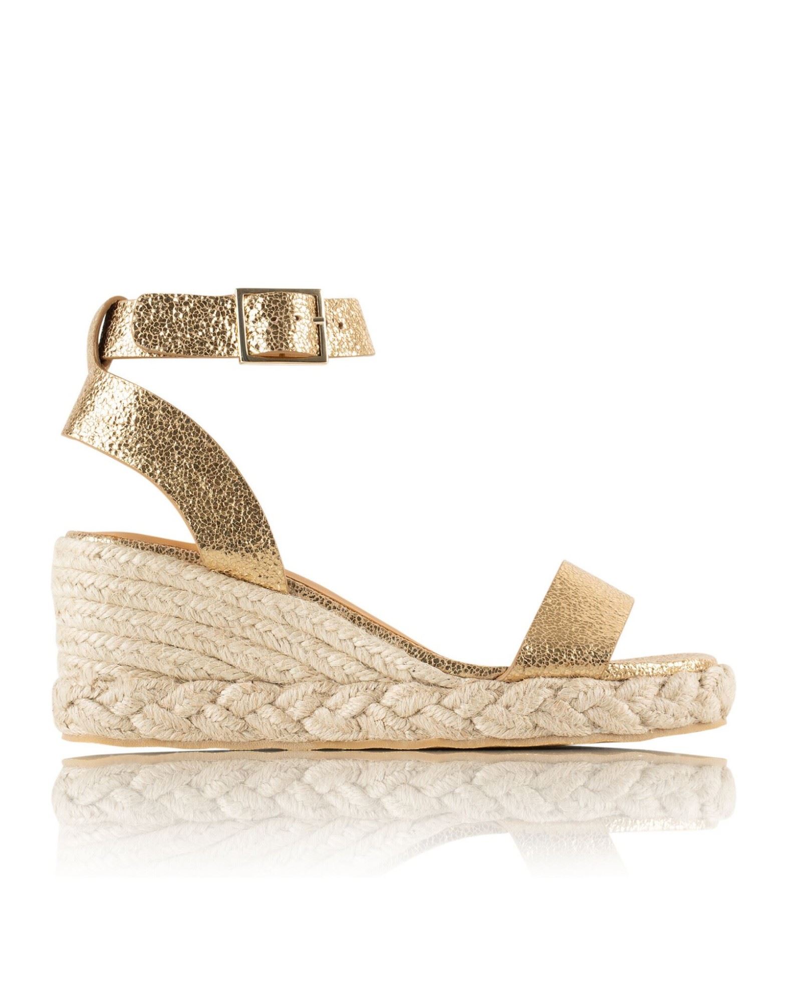 BOBBIES Espadrilles Damen Gold von BOBBIES