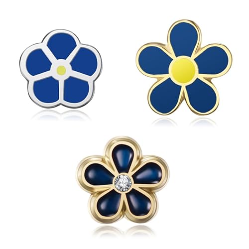 BOBIJOO JEWELRY - Lot de 3 pins discrets Franc-Maçon fleur de Myosotis Email Bleu Jaune Diamant 8, 10 et 12mm BOBIJOO JEWELRY - Lot de 3 pins discrets Franc-Maçon fleur de Myosotis Email Bleu Jaune Diamant 8, 10 et 12mm von BOBIJOO JEWELRY
