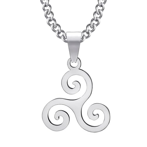BOBIJOO JEWELRY - Pendentif Collier Chaine Celte Triskèle 3 Branches Bretagne Acier inoxydable Argenté BOBIJOO JEWELRY - Pendentif Collier Chaine Celte Triskèle 3 Branches Bretagne Acier inoxydable Argenté von BOBIJOO JEWELRY