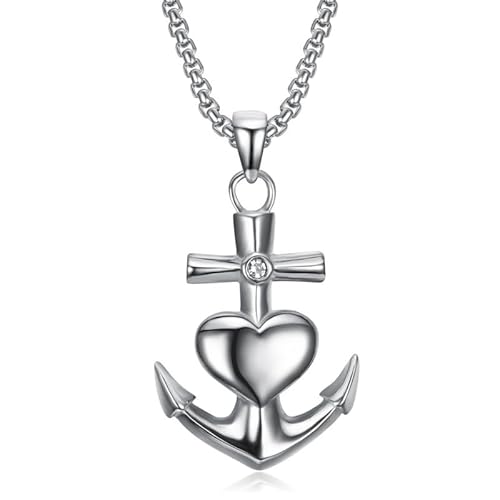 BOBIJOO JEWELRY - Pendentif Collier Croix de Camargue Plein Acier Inoxydable Faux Diamant Chaîne BOBIJOO JEWELRY - Pendentif Collier Croix de Camargue Plein Acier Inoxydable Faux Diamant Chaîne von BOBIJOO JEWELRY