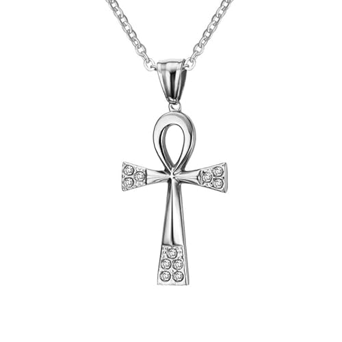 BOBIJOO JEWELRY - Pendentif Collier Homme Femme Croix de Vie Ankh Egyptienne Acier inoxydable Argent ou Or Chaîne - N08 BOBIJOO JEWELRY - Pendentif Collier Homme Femme Croix de Vie Ankh Egyptienne Acier inoxydable Argent ou Or Chaîne - N08 von BOBIJOO JEWELRY