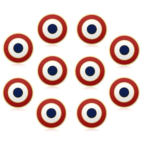 BOBIJOO JEWELRY - Set mit 10 Broschen in französischer Kokarde aus feinem Gold – elegante Patriotische Anstecknadel – Nationalsymbol BOBIJOO JEWELRY - Set mit 10 Broschen in französischer Kokarde aus feinem Gold – elegante Patriotische Anstecknadel – Nationalsymbol von BOBIJOO JEWELRY