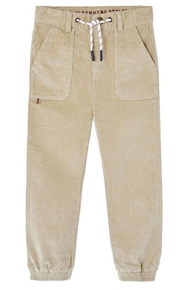 BÒBOLI Cordhose BÒBOLI Kordhose taupe (1-tlg) von BÒBOLI