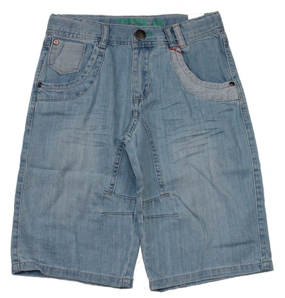 BÒBOLI Jeansbermudas BÒBOLI Shorts Bermuda kurze Hose denim bleach (1-tlg) von BÒBOLI