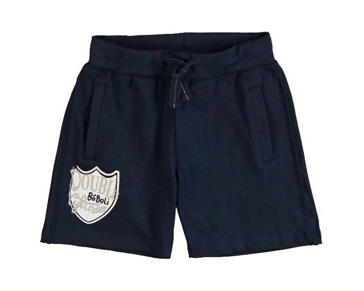 BÒBOLI Sweatshorts BÒBOLI Bermuda Shorts Joggingshorts marine (1-tlg) von BÒBOLI