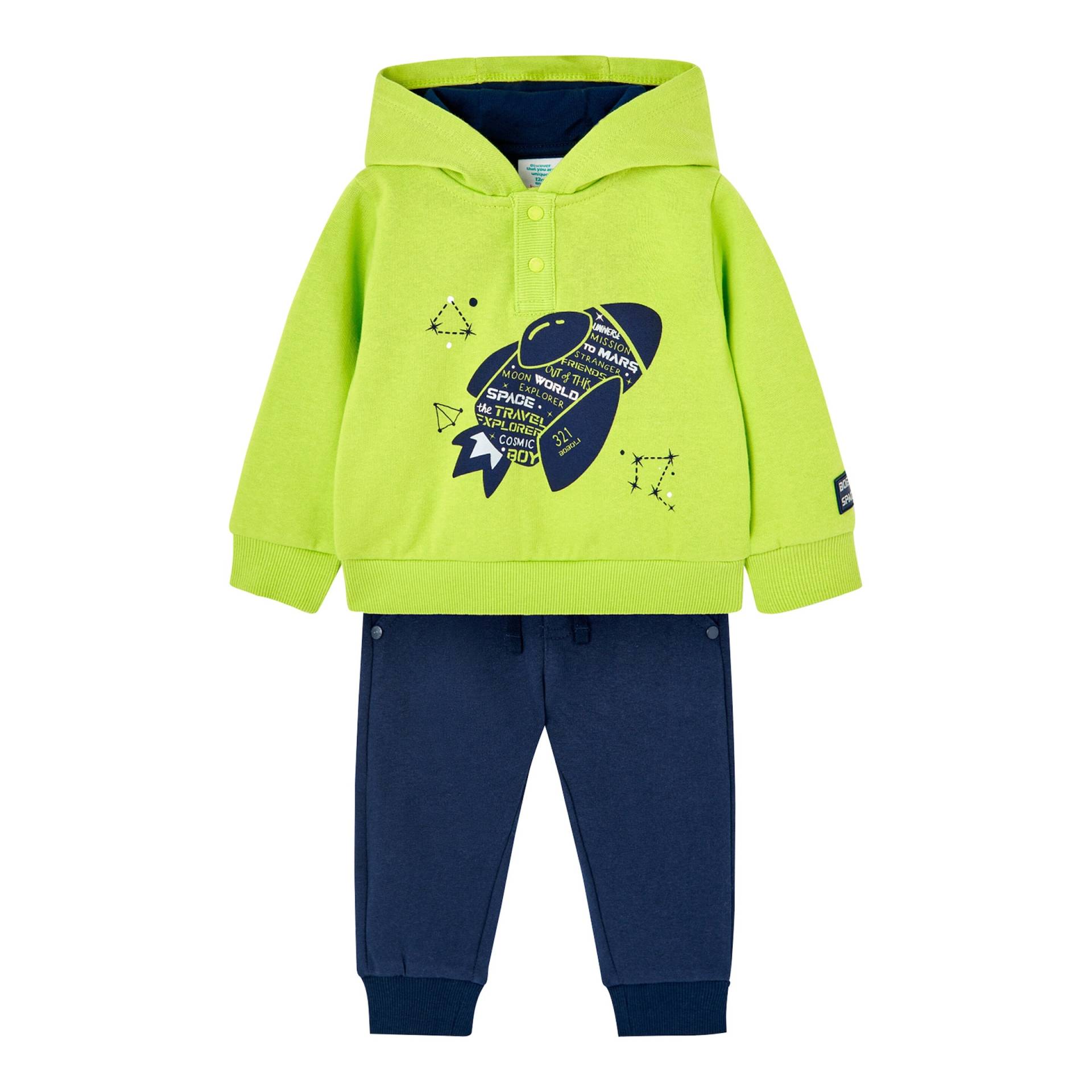 Boboli 2-tlg. Set Sweatshirt und Jogginghose Rakete von BOBOLI