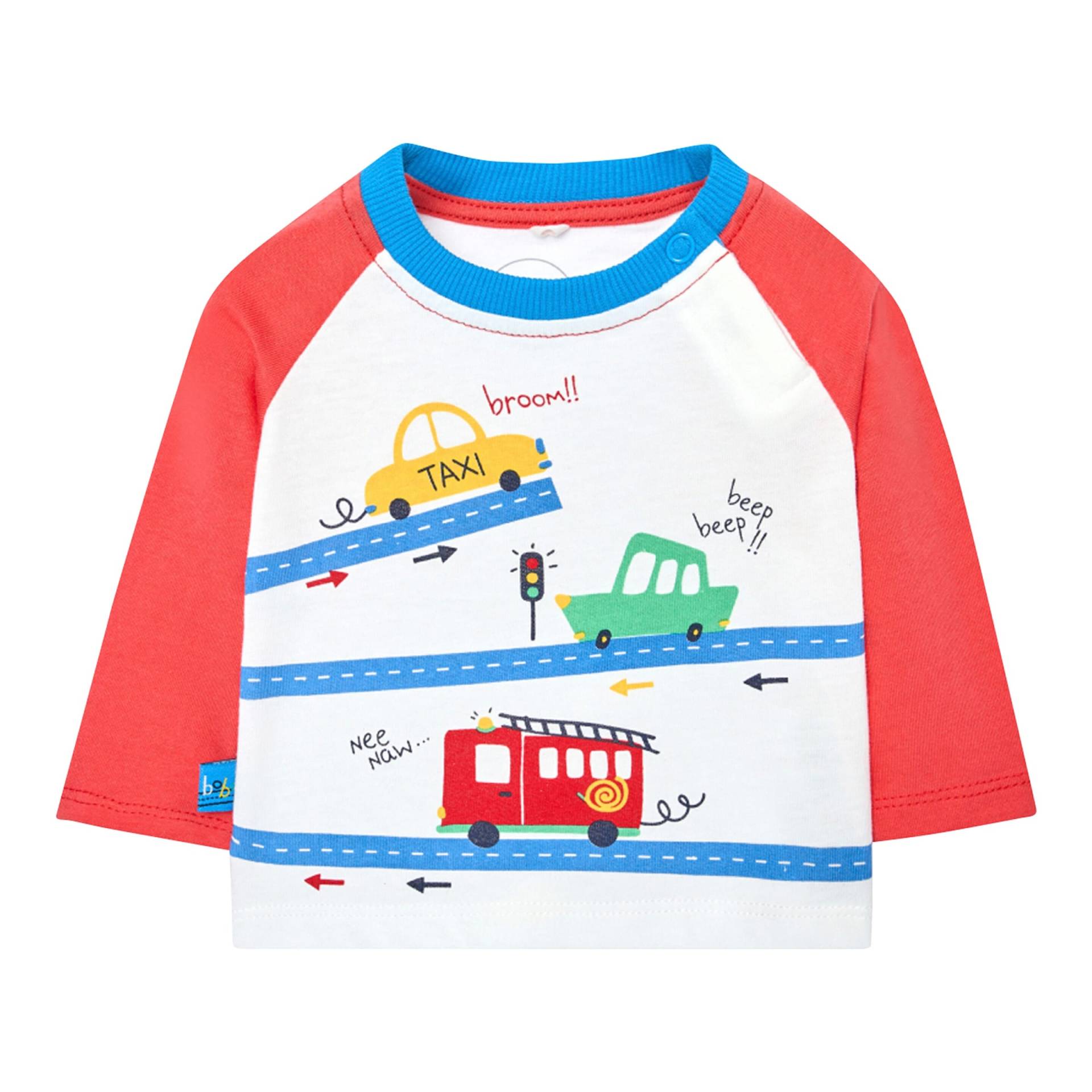 Boboli Shirt langarm Fahrzeuge von BOBOLI