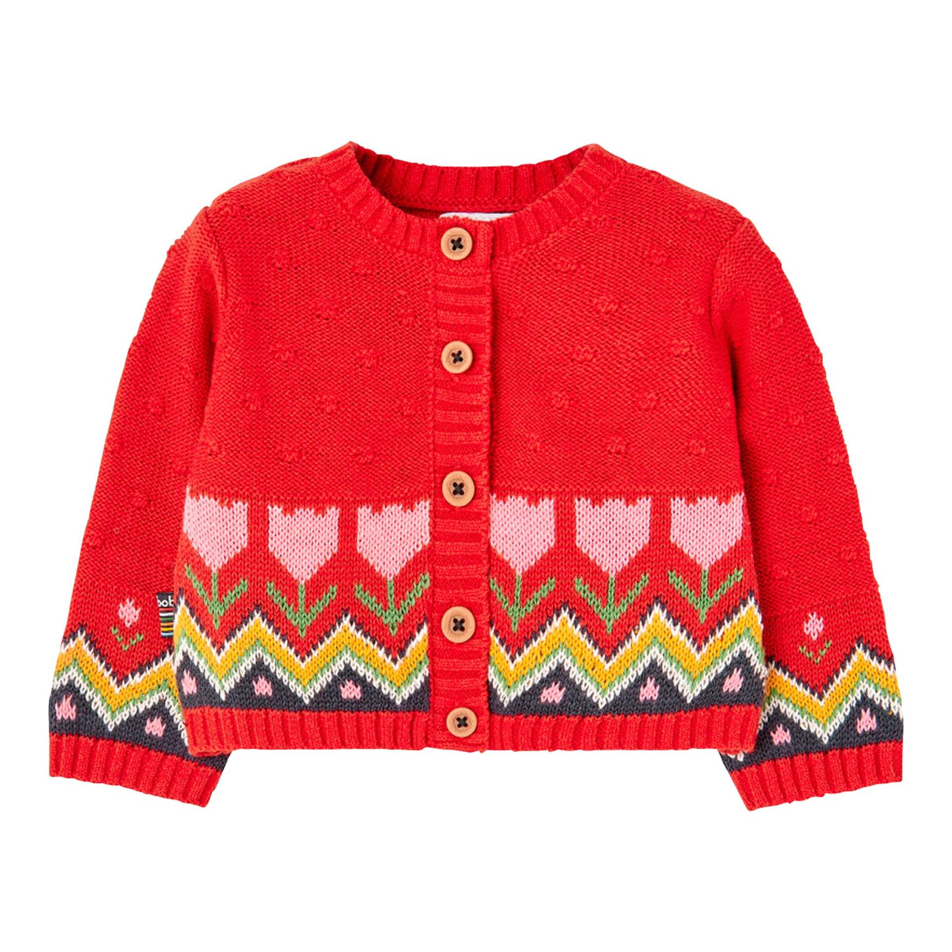 Boboli Strickjacke Blumen von BOBOLI