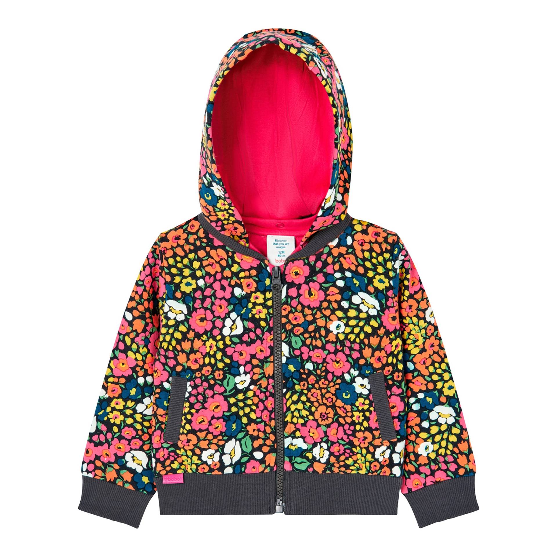 Boboli Sweatjacke Blumen von BOBOLI