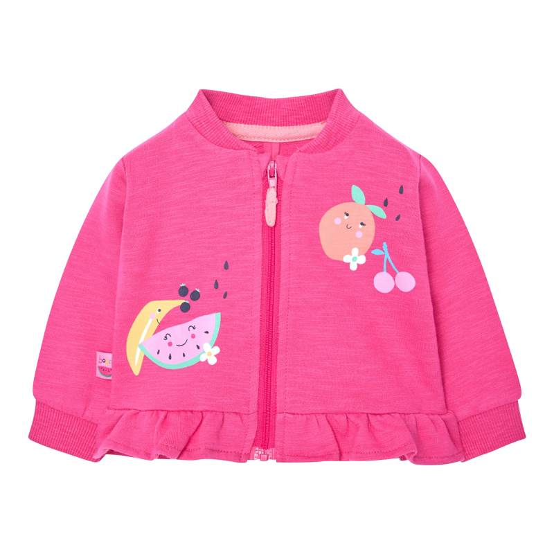 Boboli Sweatjacke Früchte Rüschen von BOBOLI