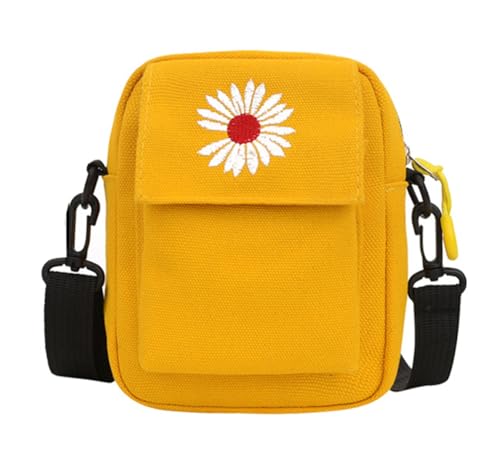 BOBOZHONG Canvas Tasche,Kleine Kosmetiktasche Reise Kosmetiktasche Damen Schultertasche Handtasche Umhängetasche weiblich,Kreuz Schultertaschen Körperhandtaschen für Damen,Umhängetaschen von BOBOZHONG