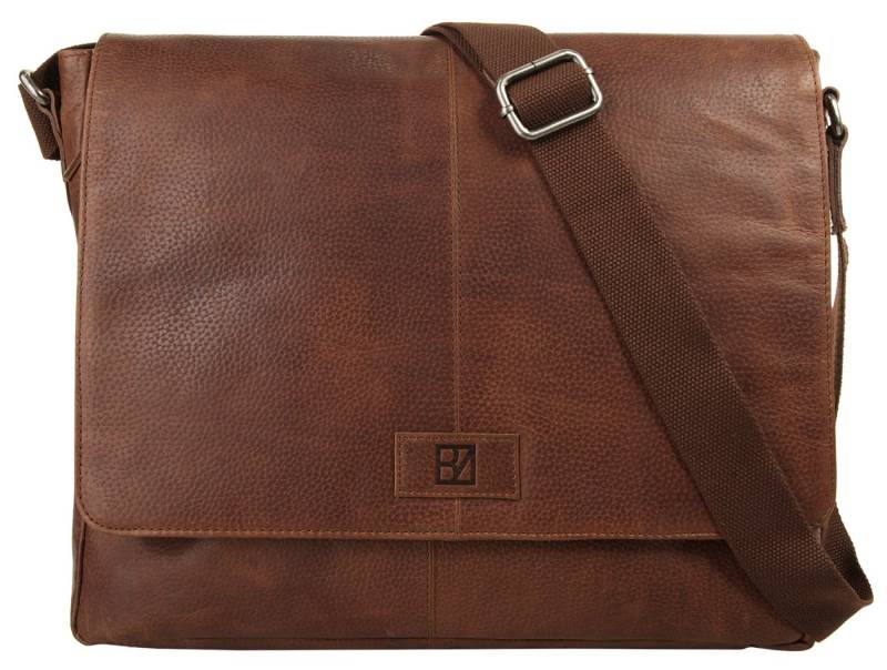 BODENSCHATZ Messenger Bag, echt Leder von BODENSCHATZ