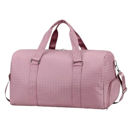 Reise Kleidersack Reisetasche 18-Zoll-Reisetasche Für Damen, Weekender, Handgepäck, Schultertasche, PU-Leder, Sporttasche Handgepäck-Kleidersack Kleidersäcke für Reisen ( Color : C , Size : 480*230*28 von BODHIS