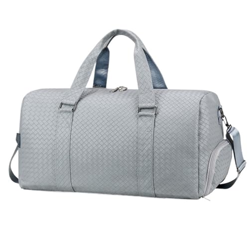 Reise Kleidersack Reisetasche 18-Zoll-Reisetasche Für Damen, Weekender, Handgepäck, Schultertasche, PU-Leder, Sporttasche Handgepäck-Kleidersack Kleidersäcke für Reisen ( Color : D , Size : 480*230*28 von BODHIS