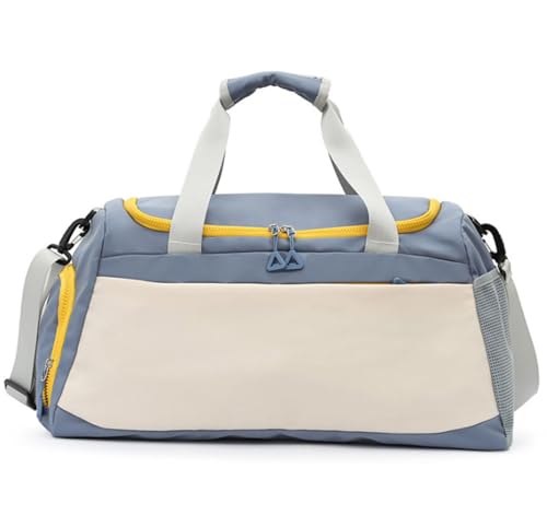 Reise Kleidersack Reisetasche Weekender-Reisetasche Für Damen Und Herren, Große Reisetasche Mit Schuhfach Und Nassfach Handgepäck-Kleidersack Kleidersäcke für Reisen ( Color : A , Size : 50*23*27cm ) von BODHIS