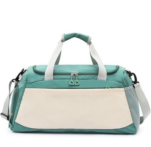 Reise Kleidersack Reisetasche Weekender-Reisetasche Für Damen Und Herren, Große Reisetasche Mit Schuhfach Und Nassfach Handgepäck-Kleidersack Kleidersäcke für Reisen ( Color : B , Size : 50*23*27cm ) von BODHIS