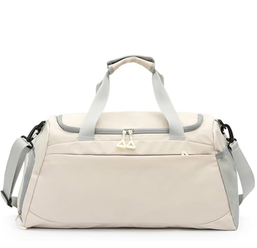 Reise Kleidersack Reisetasche Weekender-Reisetasche Für Damen Und Herren, Große Reisetasche Mit Schuhfach Und Nassfach Handgepäck-Kleidersack Kleidersäcke für Reisen ( Color : E , Size : 50*23*27cm ) von BODHIS